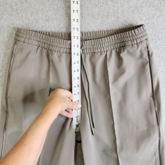 Athleta Pants Womens 12T Neutral Beige Endeavor Jogger Creased High Waisted - Picture 8 of 13